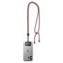 Crossbody, trendy duotone lanyard telefoonhouder van polyester Crossbody, trendy duotone lanyard telefoonhouder van polyester