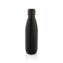 Eureka RCS-gecertificeerde gerecycled rvs enkelwandige fles, zwart