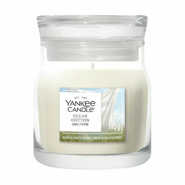 Yankee Candle Clean Cotton Small Jar geurkaars