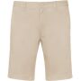Heren chino bermudashorts beige 58 NL (52 FR)