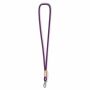 Polyester koord-keycord met bamboe plaatje