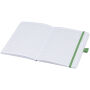 Berk notitieboek van gerecycled papier - Groen