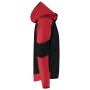 Softshell Capuchon Bicolor Redefined 406118 Black-Brightred XXL