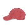 Gescheurde verwassen pet Washed Red One Size