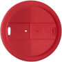 Americano® Eco 350 ml gerecyclede beker met spill-proof deksel - Rood/Zwart