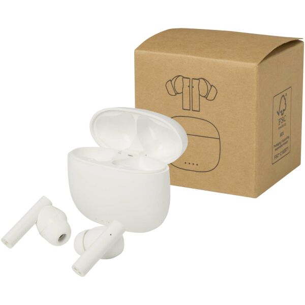 Alterf gerecycleerde plastic True Wireless Bluetooth®-oordopjes met siliconen oordopjes