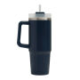 DRINK DELUXE - Vacuüm drinkbeker marineblauw DRINK DELUXE - Vacuüm drinkbeker marineblauw