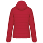 Ladies' lightweight hooded padded jacket Red XL Ladies' lightweight hooded padded jacket Red XL