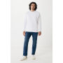 IQONIQ Etosha lichtgewicht gerecycled katoen sweater, recycled white (XS)