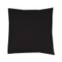 Pillow Case black 40 x 40 cm