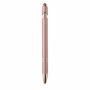 SCRIBBLE - Gerecyclede aluminium pen - Beige/rood