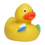 Squeaky duck tooth brush - multicoloured