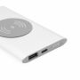 Powerbank WIRELESS POWER zilver