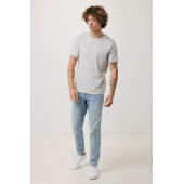 IQONIQ Brett gerecycled katoen t-shirt, light heather grey (XXS)