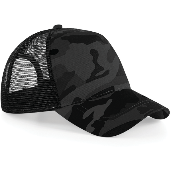 Camo Snapback Trucker Midnight Camo One Size Camo Snapback Trucker Midnight Camo One Size