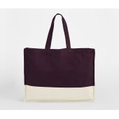 OXBLOOD/NATURAL