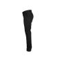 LADIES STRETCH CHINO TROUSERS, BLACK, XXL, FRONT ROW