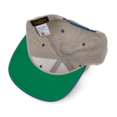 Heather Grey / Royal Blue