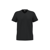 Ecologisch antibacterieel heren-T-shirt met V-hals
