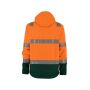 DASSY® Malaga Fluo-oranje/flessengroen 4XL