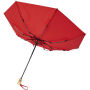 Bo 21” opvouwbare automatische gerecyclede PET paraplu - Rood