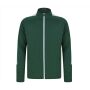 KID'S KNITTED TRACKSUIT TOP, BOTTLE/WHITE, 13/14, FINDEN HALES