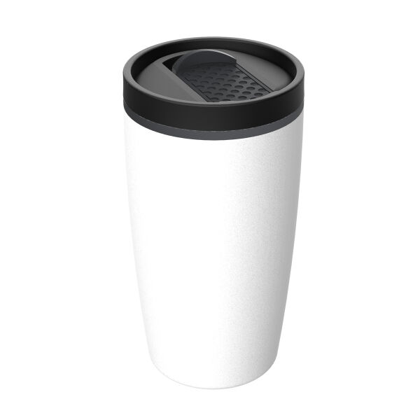 Thermo mug RETUMBLER-METZ - dark grey, white Thermo mug RETUMBLER-METZ - dark grey, white