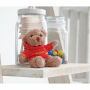 JOHNNY - Teddybeer met sweatshirt - Rood