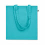 BENTE COLOUR - Boodschappentas organisch katoe - Turquoise