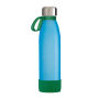 Fles RETUMBLER-myTOULON GLASS - groen, zilver, cyaan Fles RETUMBLER-myTOULON GLASS - groen, zilver, cyaan