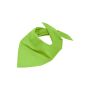Triangular Scarf lime-green