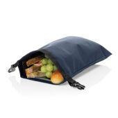 Snackstrap AWARE™ RPET opvouwbare lunchzak 30x20CM, donkerblauw