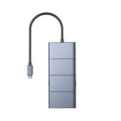 Anker PowerExpand 11-in-1 USB-C PD 10 Gbps-datahub, grijs