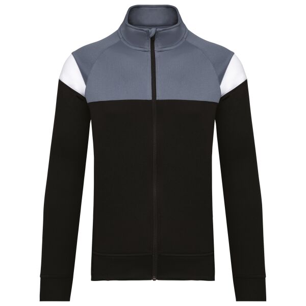 Uniseks trainingsjasje met rits