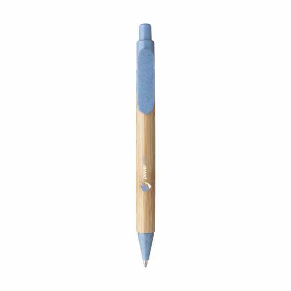 Bamboo Wheat Pen Kugelschreiber aus Weizenstroh - hellblau Bamboo Wheat Pen Kugelschreiber aus Weizenstroh - hellblau