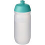 HydroFlex™ Clear knijpfles van 500 ml - Aqua blauw/Frosted transparant