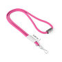 Polyester 2-kleurige koord-lanyard met full color label
