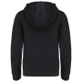 Kinder sweatvest met capuchon Black 6/8 jaar
