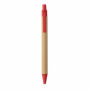 ITEA COLOUR - Bamboe balpen met drukknop - Rood ITEA COLOUR - Bamboe balpen met drukknop - Rood