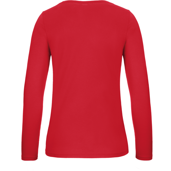 #E150 Ladies' T-shirt long sleeves Red XXL #E150 Ladies' T-shirt long sleeves Red XXL
