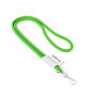 Polyester 2-kleurige koord-lanyard met full color label