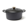 VINGA Monte enameled cast iron pot 5.5L, black