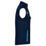 Workwear Softshell Vest - COLOR - navy/turquoise 6XL