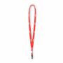 Polyester tubulaire keycord met metalen klem