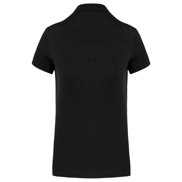 Polo Supima® manches courtes femme Black XS Polo Supima® manches courtes femme Black XS