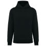 Ecologische uniseks oversized sweater met capuchon Black XXS