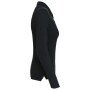 Piqué-damespolo lange mouwen Black XS Piqué-damespolo lange mouwen Black XS