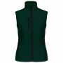 Dames softshell bodywarmer bottle green S