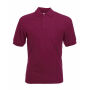 65/35 Pique Polo burgundy S