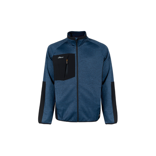 Full zip sweater HULL Deep Blue S Full zip sweater HULL Deep Blue S